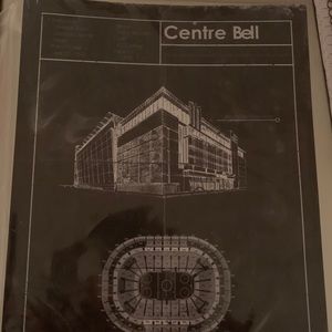 Centre Bell blueprint